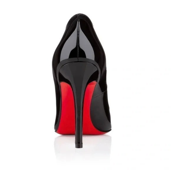 Christian Louboutin Pigalle 100mm Patent Leather Pumps - Picture 3 of 12